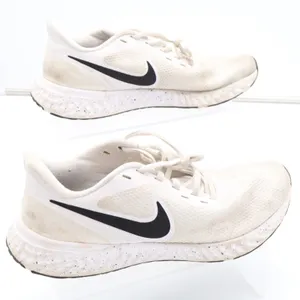 Nike Revolution 5 Running Shoes White Black DJ6009-100 Size 9 thumbnail 2