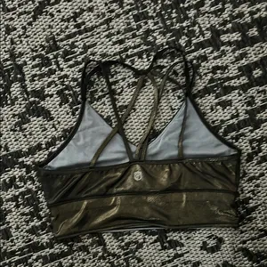 Born Primitive Black and Gold Cut Out Crop Sports Bra thumbnail 2