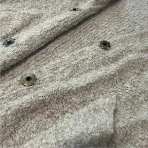 ✨ Free People Boucle Slouch Cardigan‎ Oatmeal Cozy Button Front Sweater M ✨ thumbnail 4