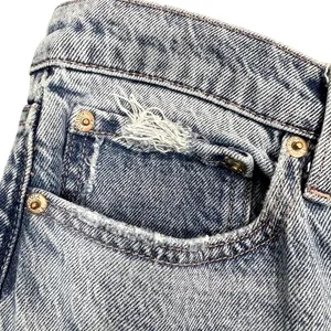 Pistola Lana High-Rise Ultra Wide Leg Jean Plus Sz‎ 33" Petite Break Light Wash thumbnail 10