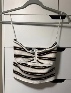 American Eagle Tube Top Striped thumbnail 1