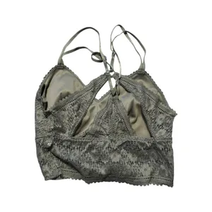 BKF Essentials Green Lace Bralette Size S thumbnail 2
