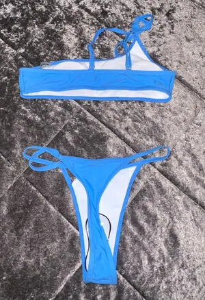 SheIn Blue  Bikini thumbnail 3