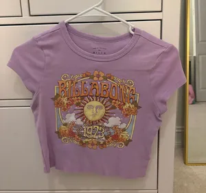 Billabong purple baby tee thumbnail 1