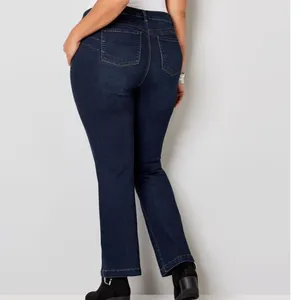 Avenue classic boot cut dark wash denim sized 14 tall thumbnail 3