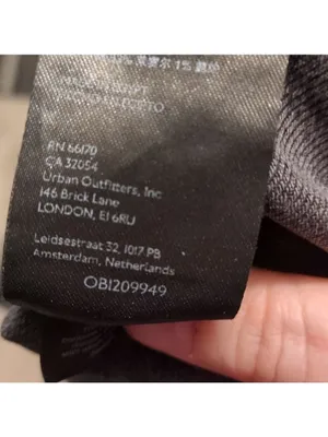 Free People Black Mini Skirt Size 2 thumbnail 7