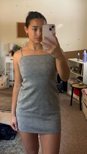 Forever 21 Dress Mini Plaid thumbnail 1