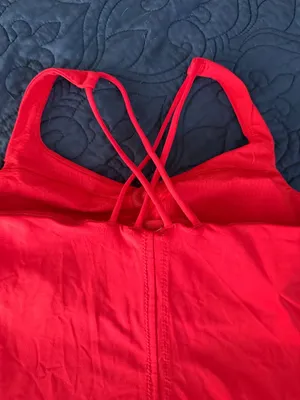 LULULEMON Free To Be Tank in Love Red colorway Size 6 thumbnail 7