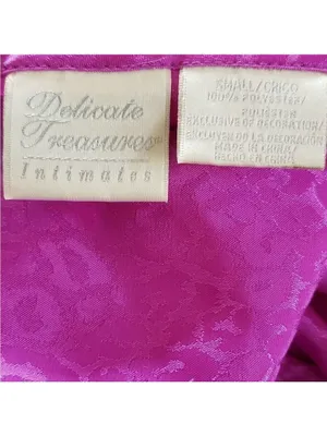 Delicate Treasures Nightgown Size Small Pink thumbnail 6