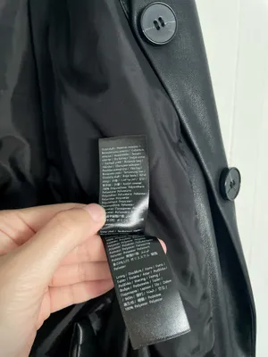 NA-KD Maxi Oversized PU Blazer thumbnail 9