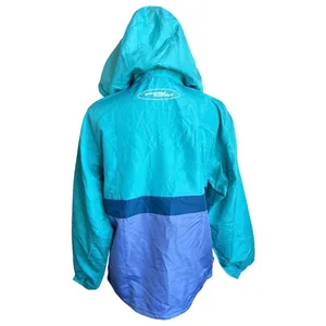 Dutch bros blue color block wonder breaker jacket size small outerwear outdoors thumbnail 4
