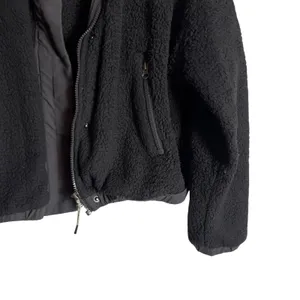 Vuori Women’s Gray Cozy Sherpa Full Zip Hiking Outdoor Warm Jacket Size Medium thumbnail 8