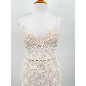 Victoria’s Secret Slip Dress Small Lace Ivory Sheer Chemise Coquette Whimsical thumbnail 4