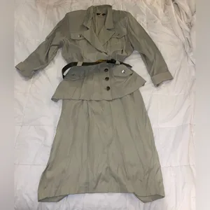 Vintage Women's Dress w/ Belt by Alexis thumbnail 2