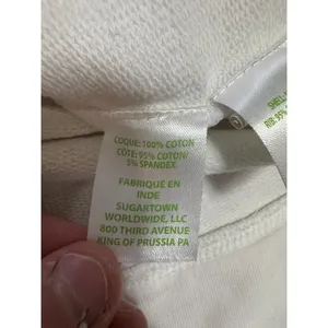 LILLY PULITZER Luxletic‎ Beach Comber Pullover Women's Sz Large Terry Sweatshirt thumbnail 13