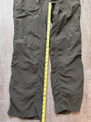 The North Face Womens Green Roll Up Hiking Cargo Pants Size 8 Nylon‎ Gorpcore thumbnail 11