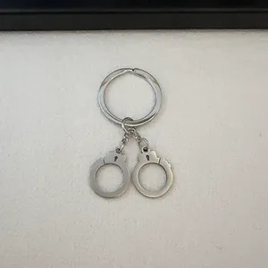 Handcuff Keychain Charm for Men Women Car Keychain Key Ring Bag thumbnail 2