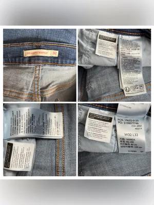 Levi's 315 Shaping Bootcut Jeans Blue Denim Size 32 thumbnail 7
