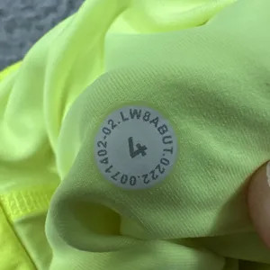 Lululemon Court Rival Skirt Skort High Rise Electric Lemon Tennis Athletic 4 thumbnail 6