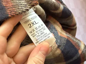 Shaket Flannel Brown Size XXL thumbnail 3