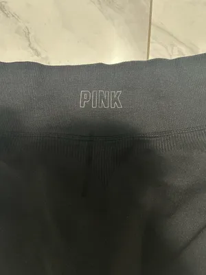 Vs pink black bike shorts size large thumbnail 4