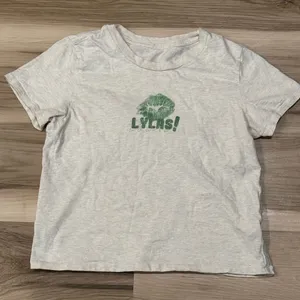Aerie LYLAS Cropped Short Sleeve Tee Shirt Women's Small thumbnail 1