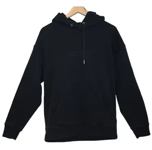 Abercrombie & Fitch Soft A&F Fleece Black Long Sleeve Hoodie Sweatshirt Size M thumbnail 1