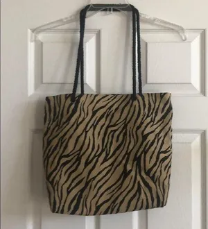 Zebra print purse thumbnail 1