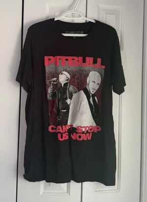 Pitbull Concert Shirt thumbnail 1