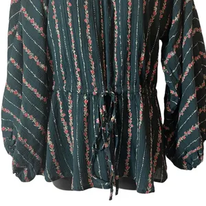 Roller Rabbit Mateaus Linden Cotton Gauze Peasant Blouse thumbnail 4