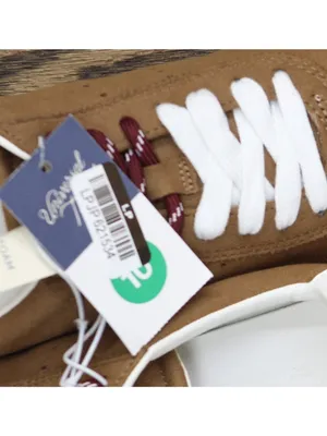 NWT Universal Thread JoJo Sneakers Double Lace Low Top 94462319 Brown 10M thumbnail 9