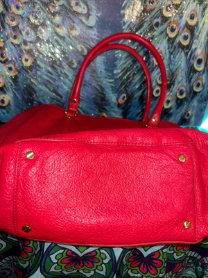 Tory Burch Hot Pink Leather Satchel with Detachable Strap thumbnail 13