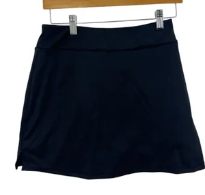 Lou Keith Women’s Skirt Skort Shorts Medium Tennis Golf Black Activewear thumbnail 1