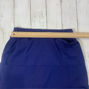 Court Haley Women's M Navy Blue Athletic Tiered Skort Tenniscore Golf Sporty thumbnail 4