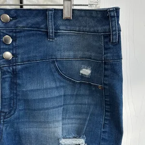 Denim Blue Women's Shorts Size 14 thumbnail 3