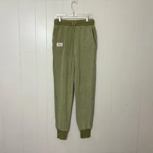 People of Leisure Green Joggers Size L Organic Cozy Lounge Sweatpants thumbnail 2