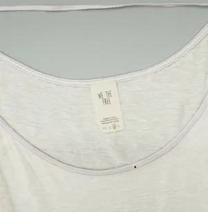 We The Free People Womens Top Pluto One-Shoulder Tee T-Shirt Lavender M thumbnail 5