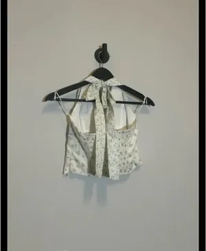 Halter tank top White Size M thumbnail 4
