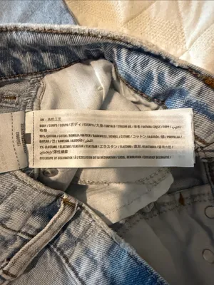 Abercrombie & Fitch The Ankle Straight Ultra High Rise Jeans 29/8 Distressed thumbnail 7