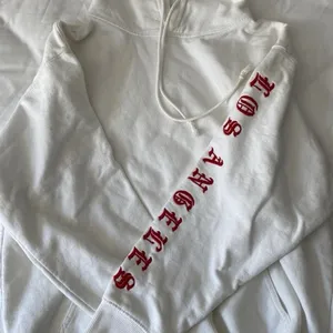 Brandy Melville White Hoodie  thumbnail 2