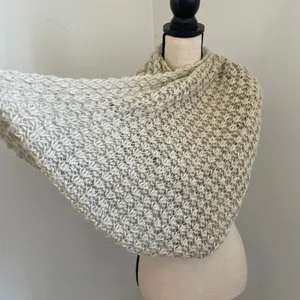 Rue 21 Chunky Knit Infinity Scarf Oatmeal Beige Loop Circle‎ Cozy Winter Warm Boho Chic thumbnail 4