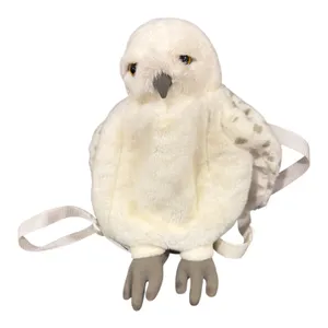 Universal Studios Wizarding World Harry Potter Hedwig Owl Plush Backpack White thumbnail 1
