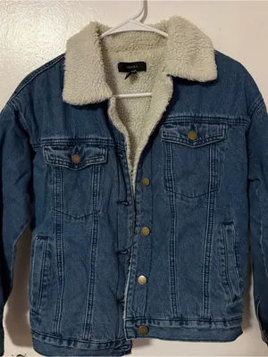 Forever 21 Blue Sherpa thumbnail 1