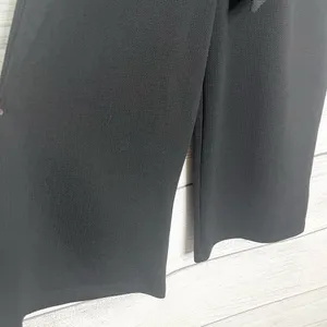 Romeo & Juliet Couture Black Sleeveless Belted Wide Leg Jumpsuit Size Medium thumbnail 8
