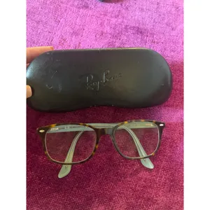 RAY BAN Women's Tortoise Glasses Frames w Light Blue Eyeglasses RB5375 thumbnail 4