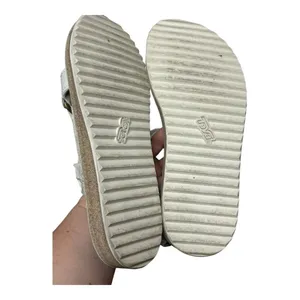 Teva Sandals Women's Size 8 Canvas Midform Platform White thumbnail 3