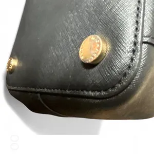 Michael Kors Saffiano Leather Greenwich Grab Bag Satchel Purse-long strap black thumbnail 10