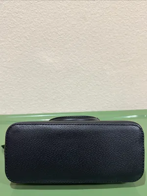 kate spade Black Leather Satchel with Gold Hardware thumbnail 10