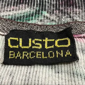 Custo Barcelona Wool Oversized‎ Sweater Size S Small Cignes Keith thumbnail 3