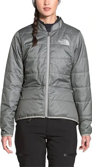 The North Face Women's Insulated Puffer Jacket Gray Size M thumbnail 1